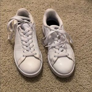 White Adidas sneakers